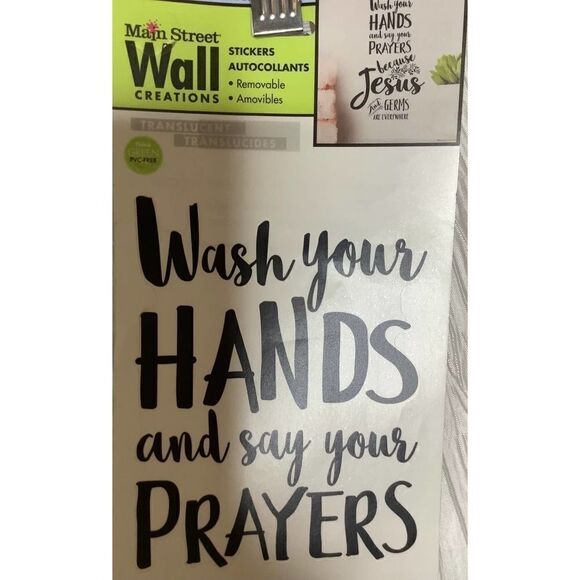 Wall Stickers Jesus and Germs Inspirational - Picture 2 of 5